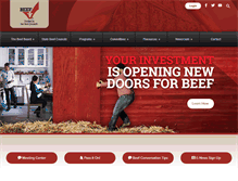 Tablet Screenshot of beefboard.org